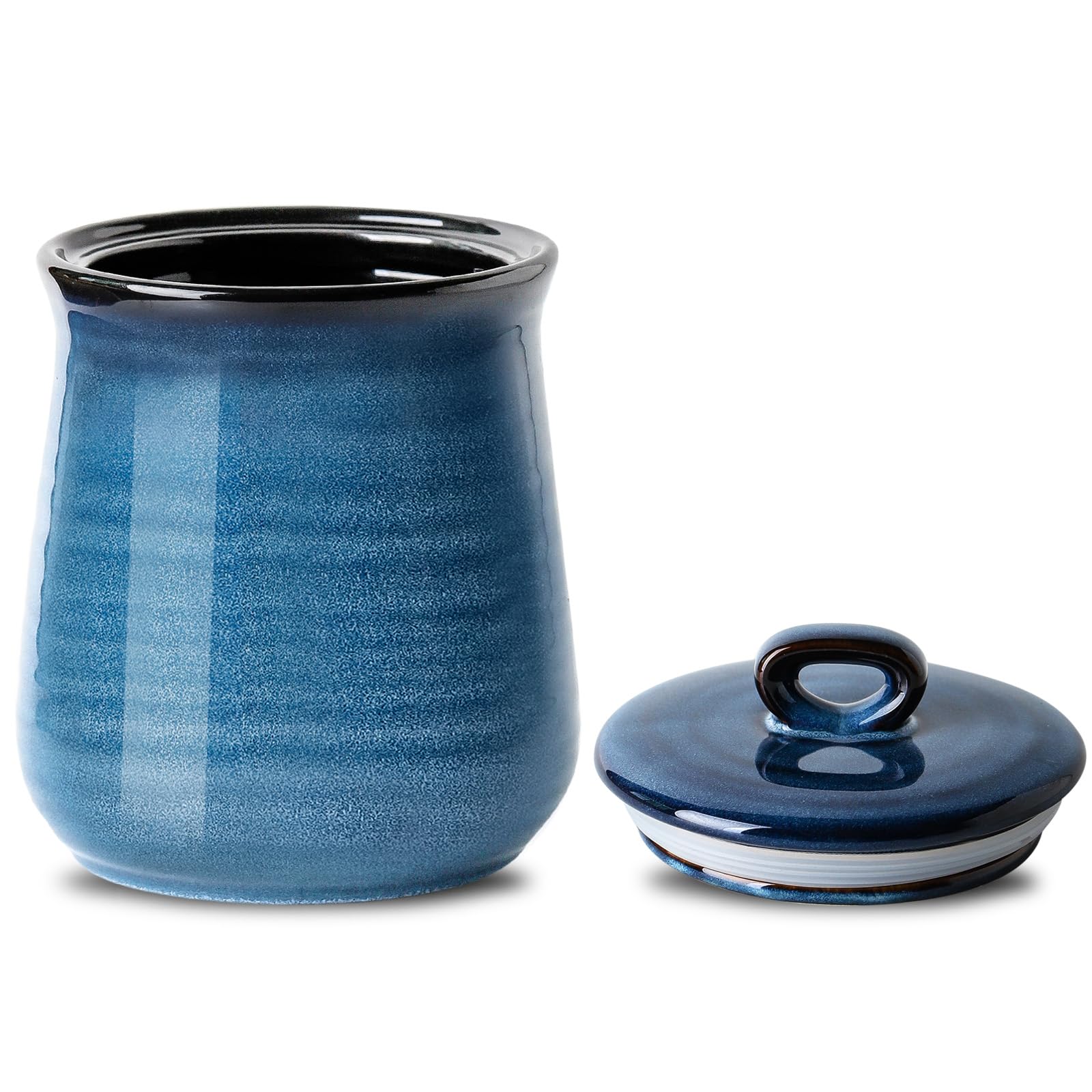 Amazon.com: Hasense Ceramic Coffee Container with Airtight Lid